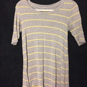 PINK ROSE STRIPED, HALF SLEEVED SHIRT